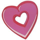 Tenna Tops&reg; Valentine's Day Heart - Red - Antenna Topper / Mirror Dangler (Flat Rate 2.99 Shipping - Any Size Order)