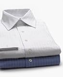 Sean John Spread Collar French Cuff Dress Shirt