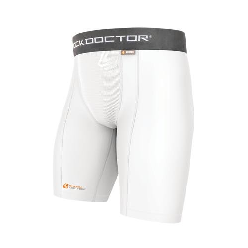 Shock Doctor Men's Power Compression Short with BioFlex Cup