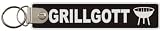 Produkt-Bild: Fun Schl&uuml;sselanh&auml;nger " GRILLGOTT " Schl&uuml;sselband 150 x 30 mm