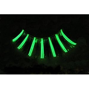 ZINK COLOR GLOW IN THE DARK EYELASHES G241 shu uemura style July fourth