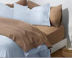 Reversible Duvet - Sky Blue/Bark (King)