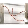 Aspen Pet Booda Comfy Perch Multicolor 25in Cross Small Bird Toy