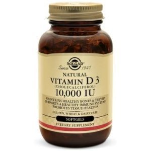 Solgar, Vitamin D3 (Cholecalciferol) 10,000 IU 120 Softgels