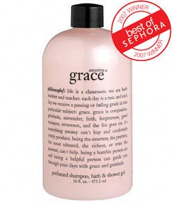 philosophy - amazing grace - perfumed shampoo, shower gel and bubble bath