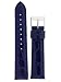 Watchband Genuine Crocodile 18mm Indigo Blue