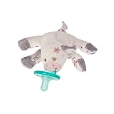 Mary Meyer Baby Cheery Cheeks WubbaNub Pacifier, Moo Moo Cow
