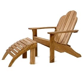Adirondack Lawn Chair and Ottoman - Furniture For Your Patio and Garden! by 