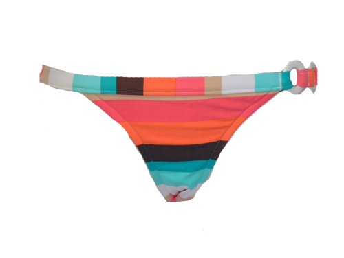 Hot Kiss Spumoni Brazil Pant Bikini Swim Bottom W/rings (Small)