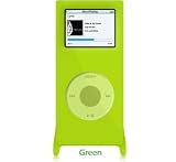 Gelz Silicone Case for iPod Nano 2G in Green