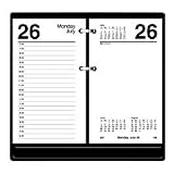 AAGE71750 One Color, Daily Desk calendar Refill, 3 1/2 x 6 31GQ6J88VWL. SL160 AAGE71750 One Color, Daily Desk calendar Refill, 3 1/2 x 6