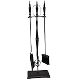 Vogelzang 5-Pc. All-Black Fireset, Model# BL20T