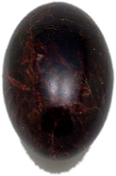 Large Red Garnet Gemstone Shiva Lingam