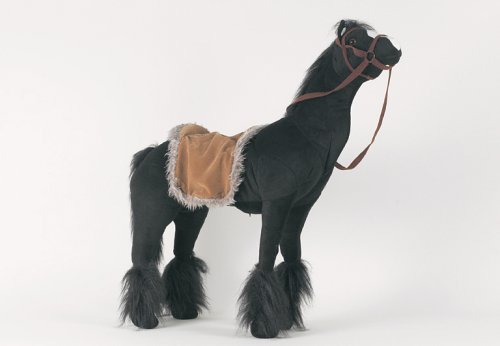 Weihai 56631-32 - Pferd mit Sound und Sattel, stehend