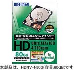 I-O DATA HDNV-N60G DOS/V NOTEpn[hfBXN
