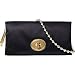Coach Amanda Satin Foldover Flap Handbag in Black 12926