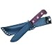 Sheffield Knives British MOD Survival Knife, Wood Handle, Leather Sheath