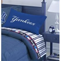 MLB Baseball NY Yankees - 4pc Bedding Sheet Set - Queen Size by store51