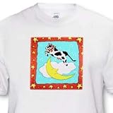 Farm Animals - Cow Jumped Over The Moon - T-Shirts by 3dRose LLC