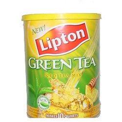 Lipton Green Tea: Iced Tea Mix (1 lb 9.5 oz) Large Canister Size by Lipton