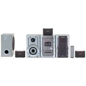 Panasonic SC-DK20 5-DVD/CD Home Theater Mini System