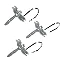 Dragonfly Shower Hooks - Set of 12