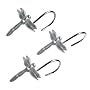 Dragonfly Shower Hooks - Set of 12