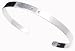 Sterling Silver High Polish Hope Theme Cuff Bracelet