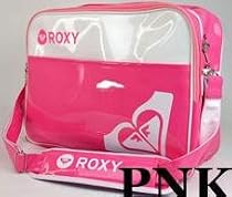 ROXYロキシー エナメルショルダーバッグ ピンク9BBG251 STADIUM L/バックROXY小物