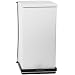 Detecto P-48 White Step-On Can, 48 qt Capacity