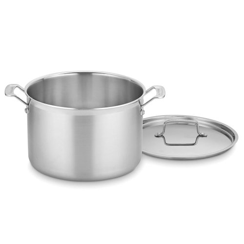 Cuisinart MCP66-28 MultiClad Pro Stainless 12-Quart Stockpot with Cover On Sale