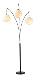 Adesso Spheres Arc Lamp, Antique Bronze