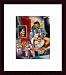 Resturante Paleo Rosso, Art Poster by John Milan, with Wood Frame, poster size: 9