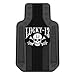 Lucky 13 Skull & Stars Floor Mat