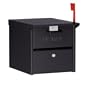 Road Side Locking Mailbox - Black