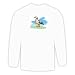 Long Sleeve T-shirt with polysticta, stelleri, siberian, duck, birds, eider, siberia, bird
