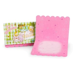 Creative Converting 136372 Sleepover Invitations