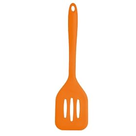 Kitchen Craft Colourworks Silicone Turner, Orange, 31cm