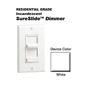 Leviton 6615-P0W 300W Sureslide Preset Electro-Mechanical Electronic Low-Voltage Slide... by Leviton