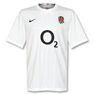 11-12 England Home Rugby Jersey-L