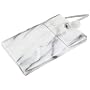 Polished White Cheese Board & Cutter