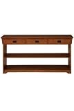 Review Home Decorators Collection  / Craftsman Console Table Three-drwer 60