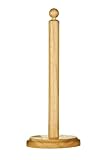 Premier Housewares Rubber Wood Kitchen Roll Holder