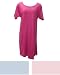 Pack of 3 Short Sleeve Shades of Pinks Cotton Nightgowns Plus Size 6X