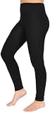 Womens warm winter fleece lined leggings