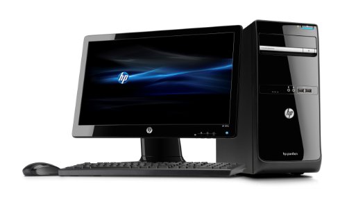 HP P6-2005ukm G620 Desktop PC with 20 inch LED LCD Monitor (Intel Pentium G620 Processor, 4GB RAM, 500GB Hard Drive, DVD-RW, Windows 7 Home Premium)