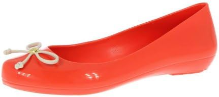 Mel by Melissa shoes Pop Bow 2 Coral Ballet Pumps (7 B(M) US)