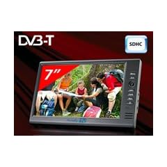 Portally-TV 7"-Mediaplayer mit DVB-T-Fernseher