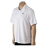 Men's Reebok Play Dry Short Sleeve Polo - White