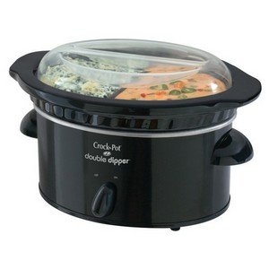 Rival Double Dipper Crock Pot by Rival